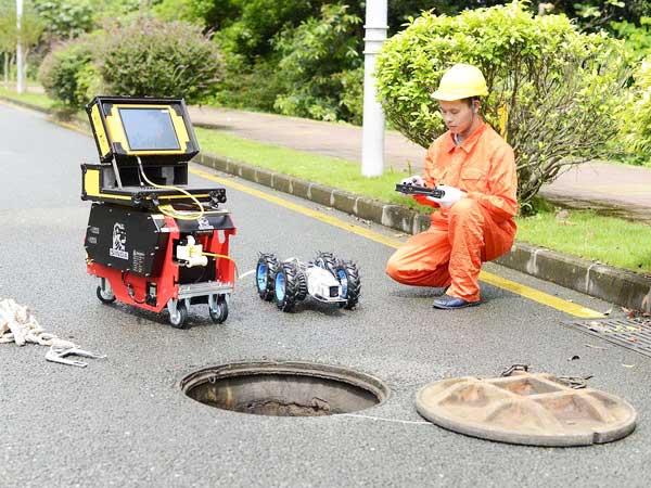 秦淮管道机器人检测